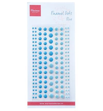 Marianne Design Enamel dots Two blue 156 stk